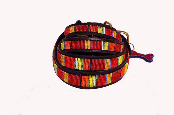 Load image into Gallery viewer, &amp;quot;Sundowner&amp;quot; Beaded Dog Collars
